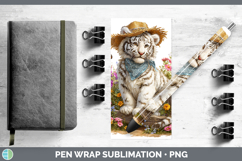 GorgeousWild Cats Bandana Summer Pen Wrap design.