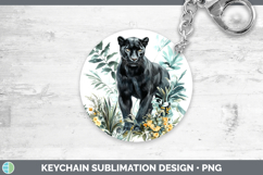 GorgeousWild Cats Keychain design.