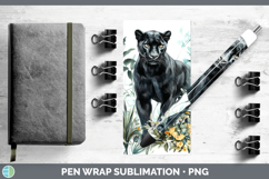 GorgeousWild Cats Pen Wrap design.