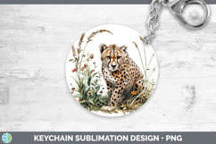 GorgeousWild Cats Keychain design.