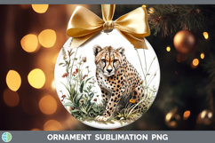GorgeousWild Cats Ornament design.