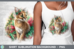GorgeousWild Cats Cute Christmas Shirt design.