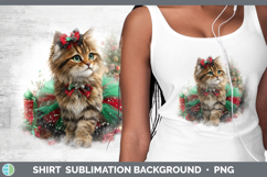 GorgeousWild Cats Cute Christmas Shirt design.
