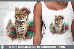 GorgeousWild Cats Cute Christmas Shirt design.