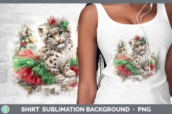 GorgeousWild Cats Cute Christmas Shirt design.