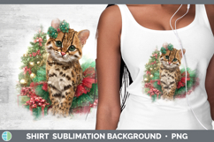 GorgeousWild Cats Cute Christmas Shirt design.