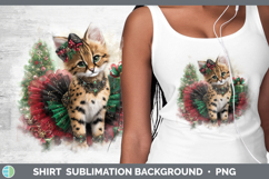 GorgeousWild Cats Cute Christmas Shirt design.