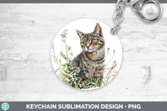 GorgeousWild Cats Keychain design.