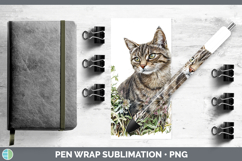 GorgeousWild Cats Pen Wrap design.