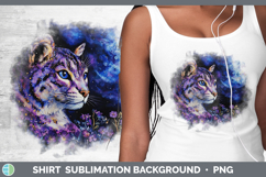 GorgeousWild Cats Galaxy Shirt design.
