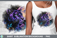 GorgeousWild Cats Galaxy Shirt design.