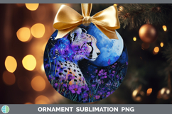 GorgeousWild Cats Galaxy Ornament design.
