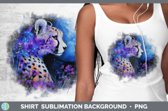 GorgeousWild Cats Galaxy Shirt design.