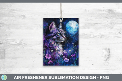 GorgeousWild Cats Galaxy Air Freshener design.