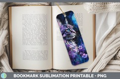 GorgeousWild Cats Galaxy Bookmark design.