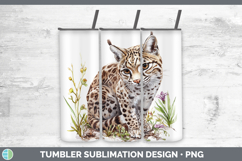 GorgeousWild Cats Tumbler design.