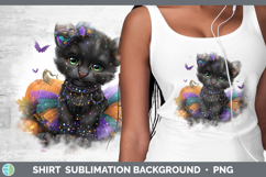 GorgeousWild Cats Halloween Shirt design.