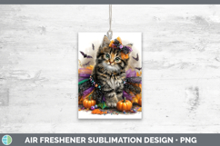 GorgeousWild Cats Halloween Air Freshener design.