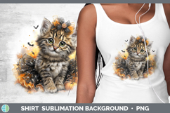 GorgeousWild Cats Halloween Shirt design.