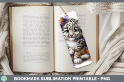 GorgeousWild Cats Halloween Bookmark design.