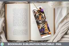 GorgeousWild Cats Halloween Bookmark design.