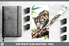 GorgeousWild Cats Pen Wrap design.