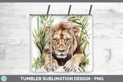 GorgeousWild Cats Tumbler design.