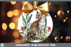 GorgeousWild Cats Ornament design.