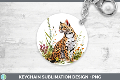 GorgeousWild Cats Keychain design.
