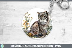 GorgeousWild Cats Keychain design.