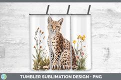 GorgeousWild Cats Tumbler design.