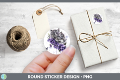 GorgeousWild Cats Purple Drips Stickers design.