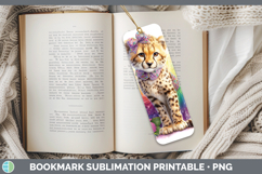 GorgeousWild Cats Rainbow Summer Bookmark design.