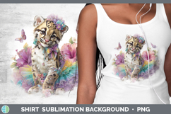 GorgeousWild Cats Rainbow Summer Shirt design.