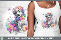GorgeousWild Cats Rainbow Summer Shirt design.