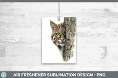 GorgeousWild Cats Tree Peek Air Freshener design.