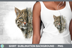 GorgeousWild Cats Tree Peek Shirt design.