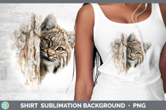 GorgeousWild Cats Tree Peek Shirt design.