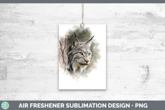 GorgeousWild Cats Tree Peek Air Freshener design.