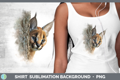 GorgeousWild Cats Tree Peek Shirt design.