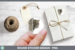 GorgeousWild Cats Tree Peek Stickers design.