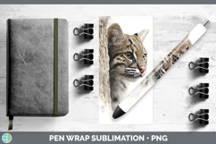 GorgeousWild Cats Tree Peek Pen Wrap design.