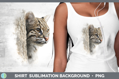 GorgeousWild Cats Tree Peek Shirt design.