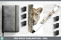 GorgeousWild Cats Tree Peek Pen Wrap design.