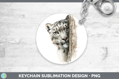 GorgeousWild Cats Tree Peek Keychain design.