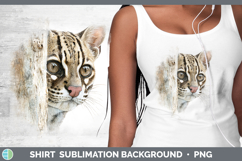 GorgeousWild Cats Tree Peek Shirt design.