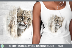 GorgeousWild Cats Tree Peek Shirt design.