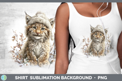 GorgeousWild Cats Winter Knit Hat Shirt design.