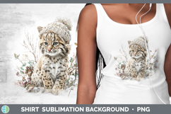 GorgeousWild Cats Winter Knit Hat Shirt design.