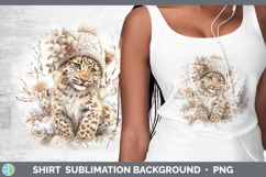 GorgeousWild Cats Winter Knit Hat Shirt design.